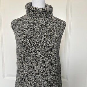 AK ANNE KLEIN Sleeveless Turtleneck Sweater Top Size Large